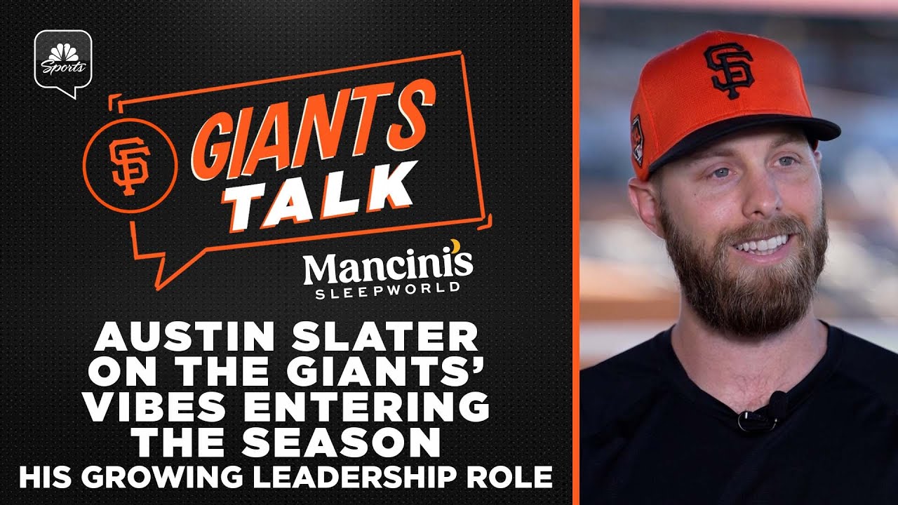 austin slater on the giants vibe