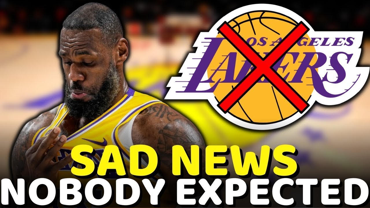đ„đ± BAD NEWS! LAST MINUTE! THE LAKERS ARE CATCHED BY SURPRISE! LOS ANGELES LAKERS NEWS 1 bad news last minute the lakers