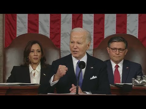 biden uses feisty state of the u