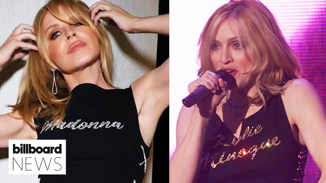 Billboard All Access: Kylie Minogue Joins Madonna On Stage In Los Angeles | Billboard News 2 billboard all access kylie minog