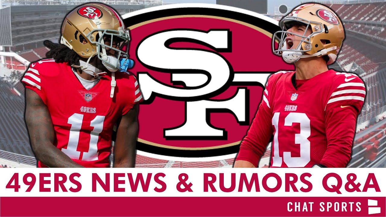 Brandon Aiyuk TRADE For Justin Jefferson? 49ers TRADING UP In NFL Draft? 49ers News & Rumors Q&A 2 brandon aiyuk trade for justin j