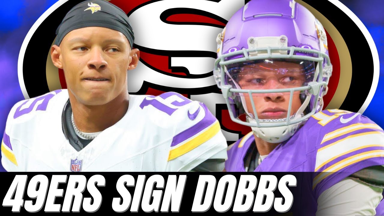 BREAKING: 49ers Sign Josh Dobbs 2 breaking 49ers sign josh dobbs