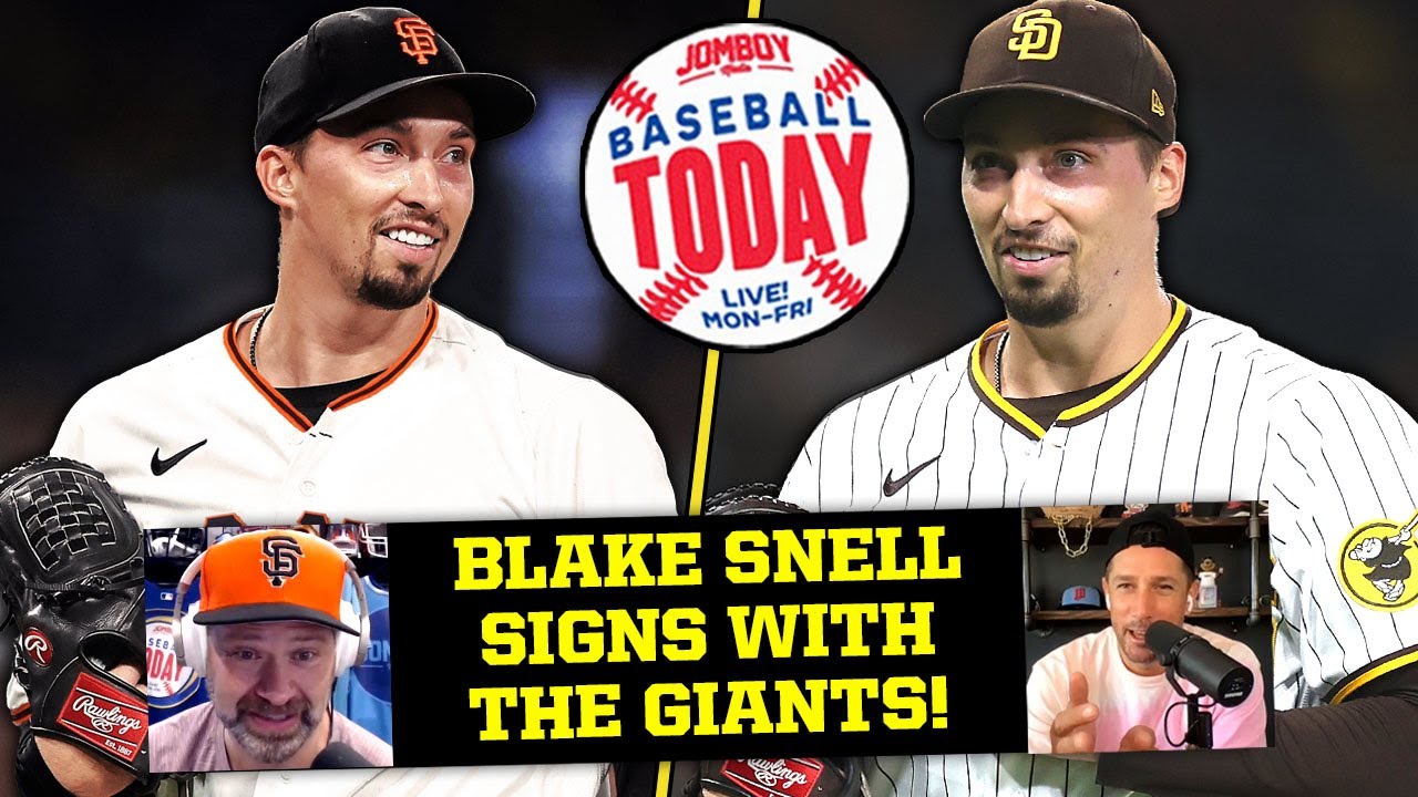 BREAKING: Blake Snell signs 2-year deal with the Giants | Baseball Today 2 breaking blake snell signs 2 yea