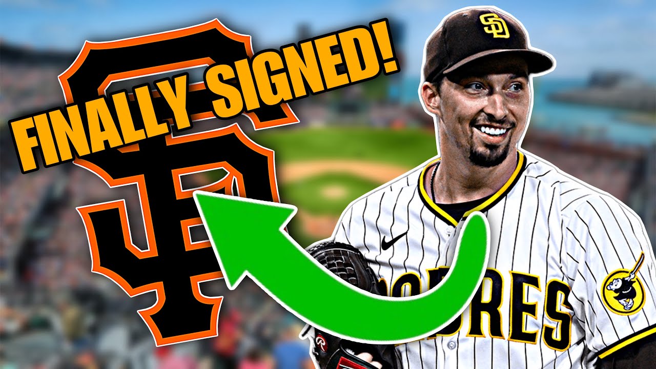 BREAKING NEWS: BLAKE SNELL SIGNS WITH GIANTS 2 breaking news blake snell signs