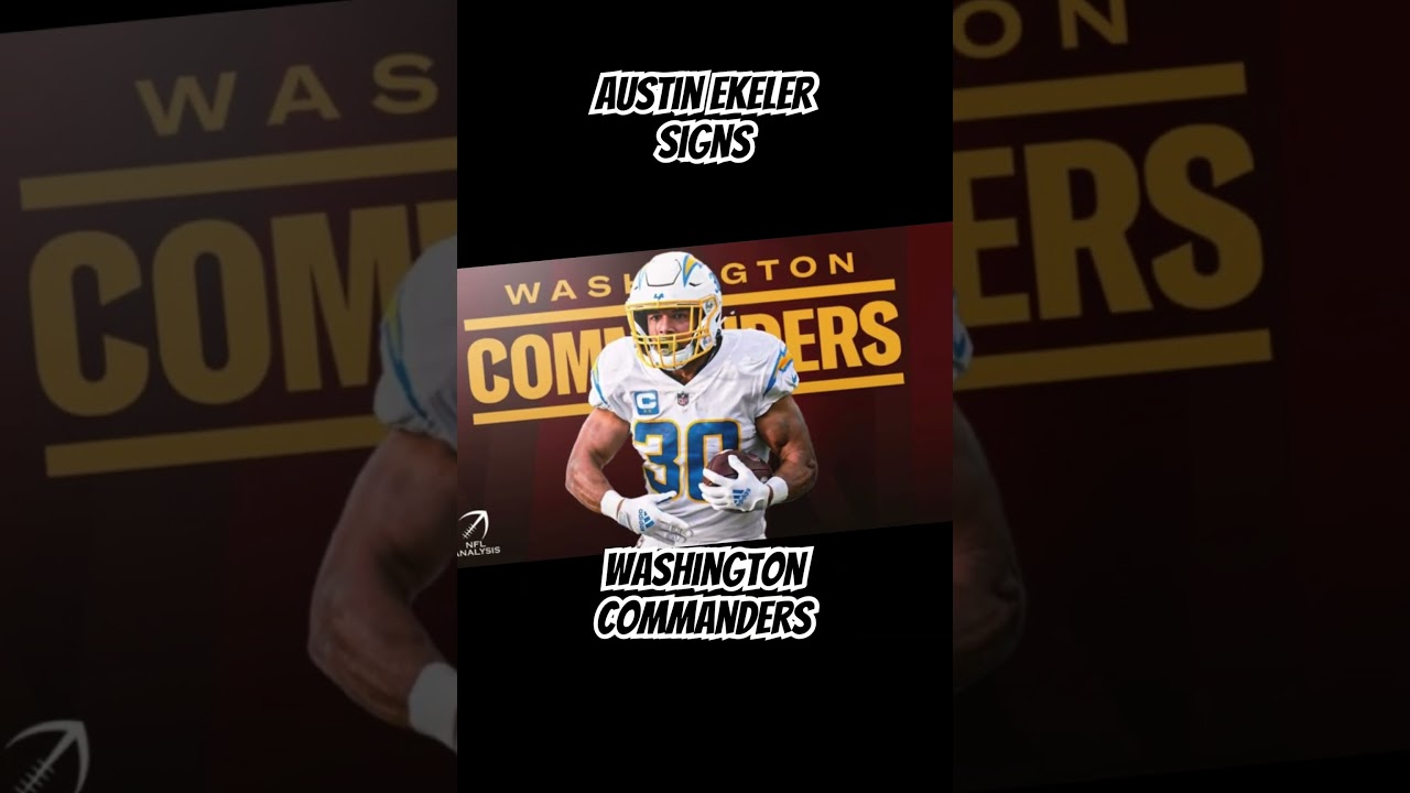 breaking nfl austin ekeler signs