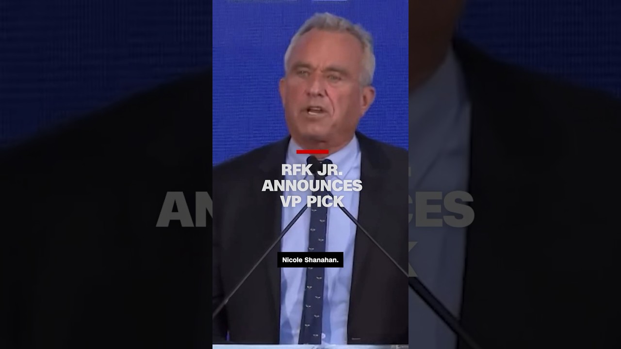 CNN's Eva McKend breaks down Robert F. Kennedy, Jr.'s choice of running mate, Nicole Shanahan. 2 cnns eva mckend breaks down robe