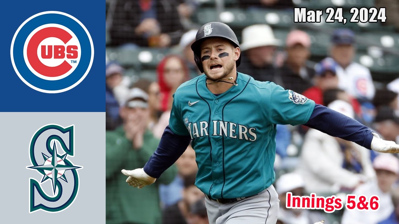 cubs vs mariners game highlights 1