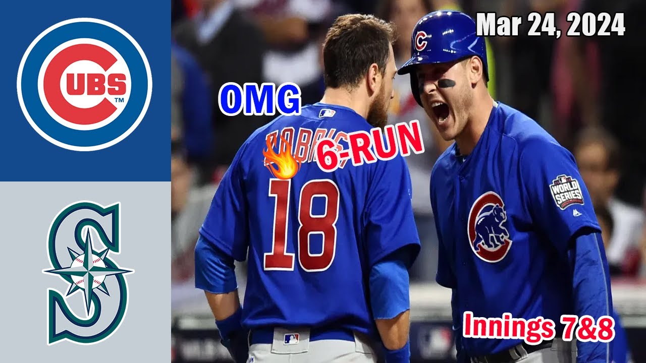 cubs vs mariners game highlights