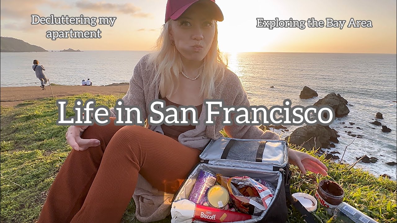 Decluttering and Cleaning my Apartment, Visiting Mori Point, Vlog, Life in San Francisco 2 decluttering and cleaning my apa