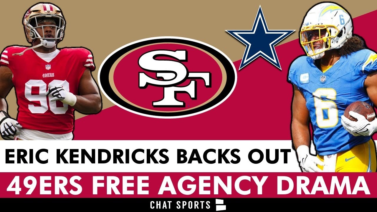 DRAMA! BREAKING NEWS! Eric Kendricks BACKS OUT OF DEAL & Will NOT Sign With 49ers, Goes To Cowboys 2 drama breaking news eric kendric
