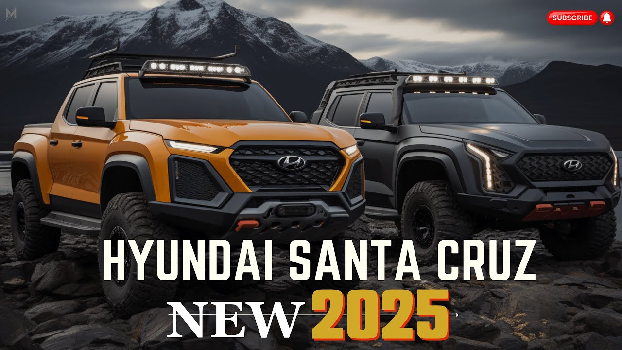 First look 2025 Hyundai Santa Cruz - How Does It Compare to the Maverick ? 1 first look 2025 hyundai santa cr