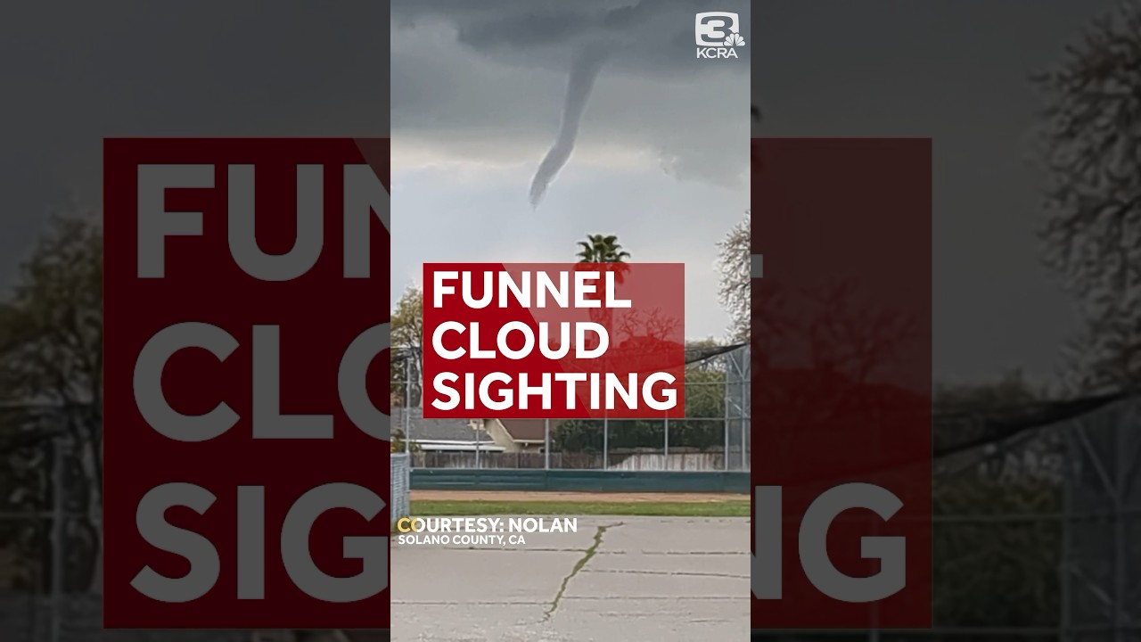 funnel cloud spotted in northern
