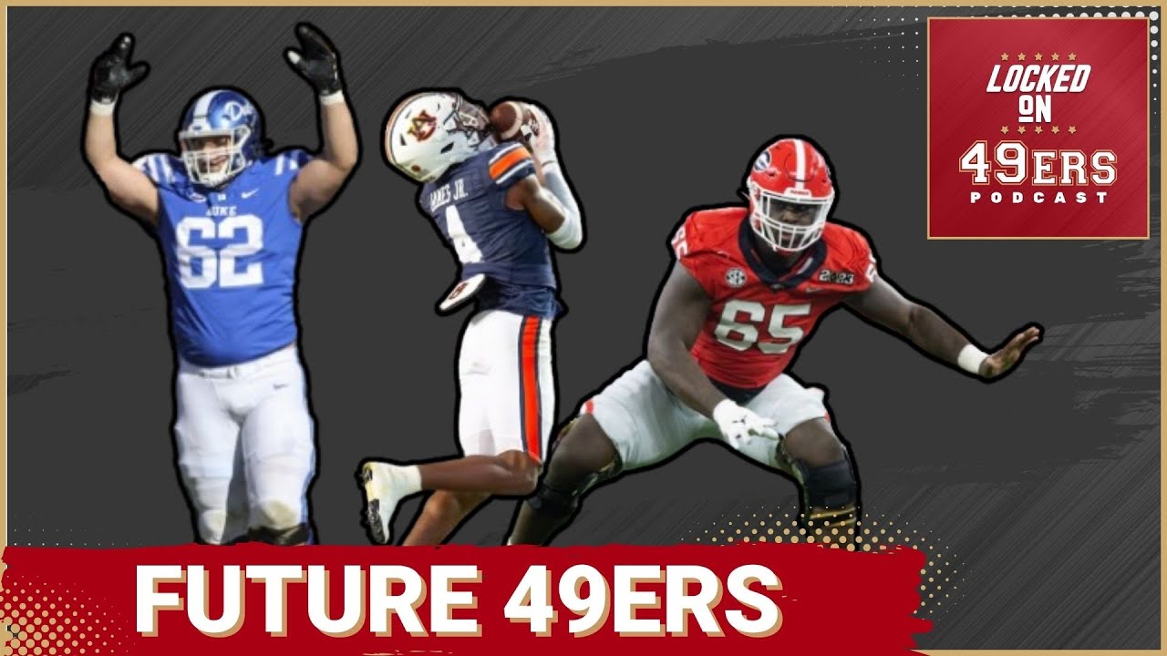 FUTURE 49ERS: Graham Barton, DJ James, Amarius Mims NFL Draft Scouting Reports 2 future 49ers graham barton dj ja