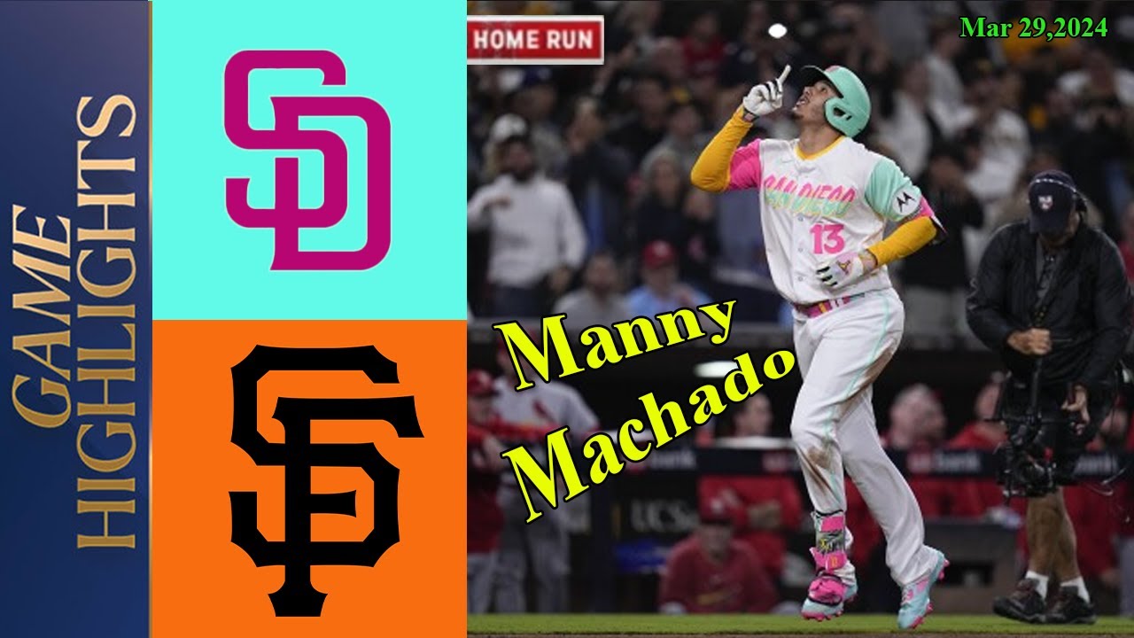 giants vs padres game highlights 10