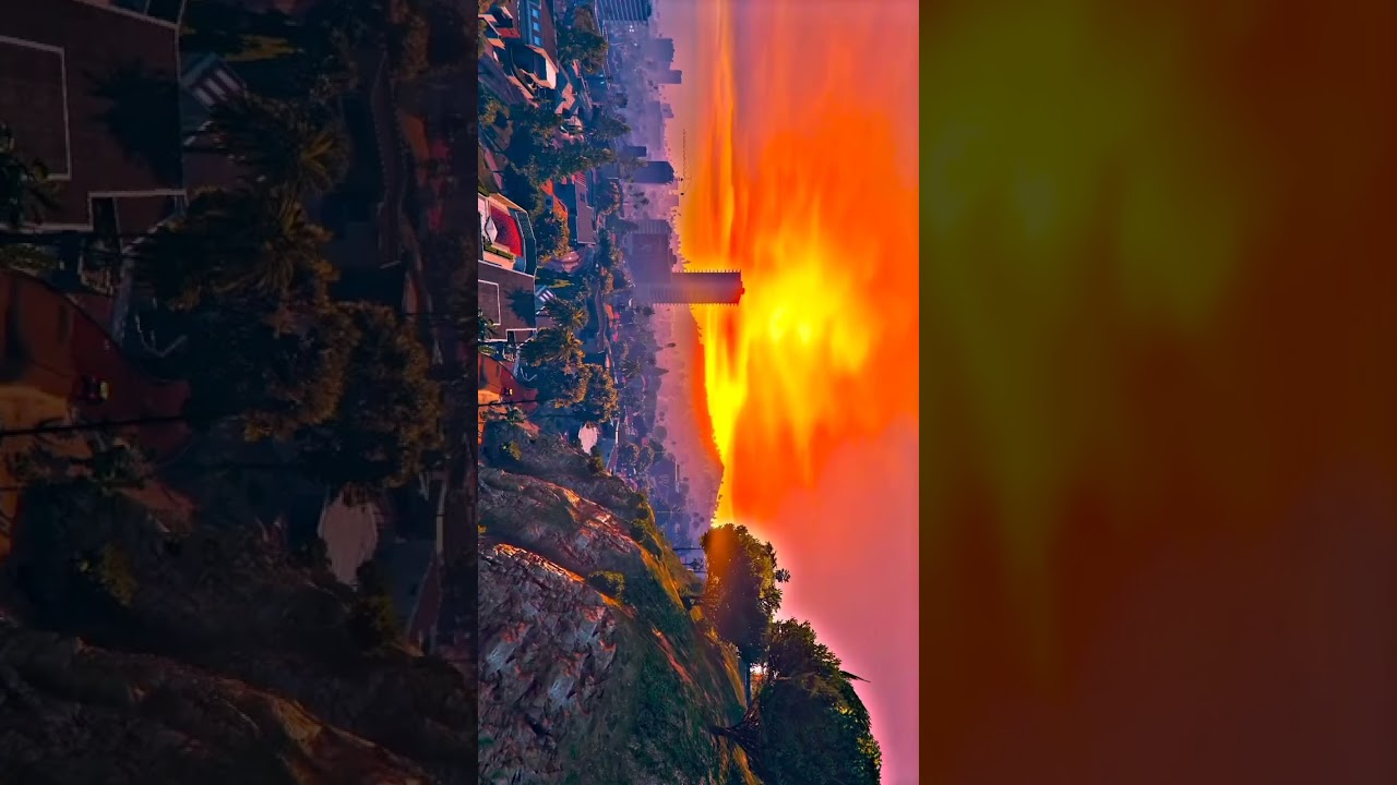 GTA 6 Los Angeles cinematicin 4K ULTRA HD HDR #shorts 🏞 2 gta 6 los angeles cinematicin 4k