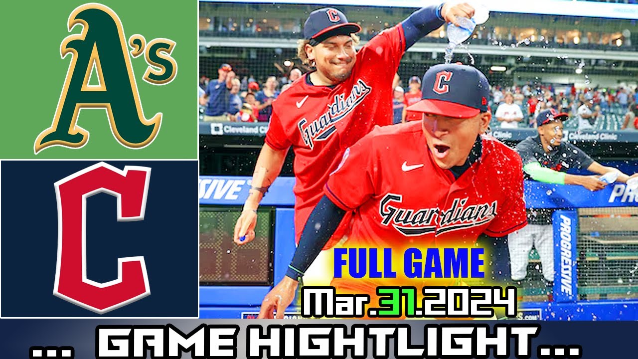 guardians vs oakland athletics 0