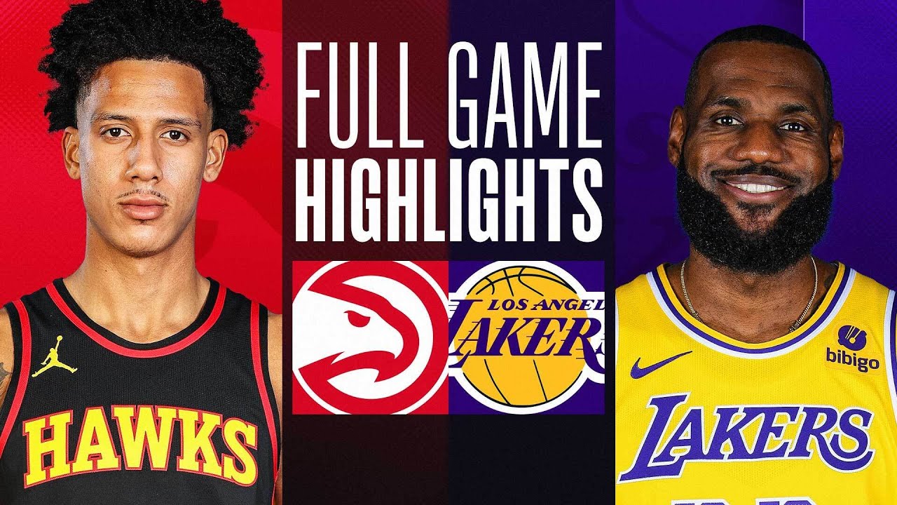 HAWKS at LAKERS | FULL GAME HIGHLIGHTS | March 18, 2024 2 hawks at lakers full game highli