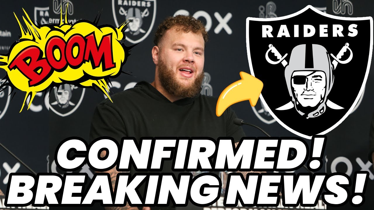 ITS CONFIRMED! URGENT NEWS! UPDATED NEWS! SEE NOW! LAS VEGAS RAIDERS NEWS 1 its confirmed urgent news update