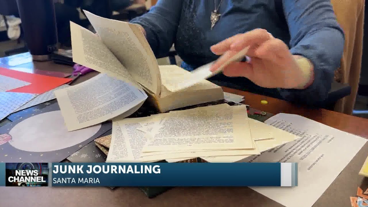 Junk Journaling at the Santa Maria Public Library 2 junk journaling at the santa mar