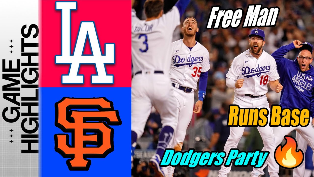 la dodgers vs sf giants full gam