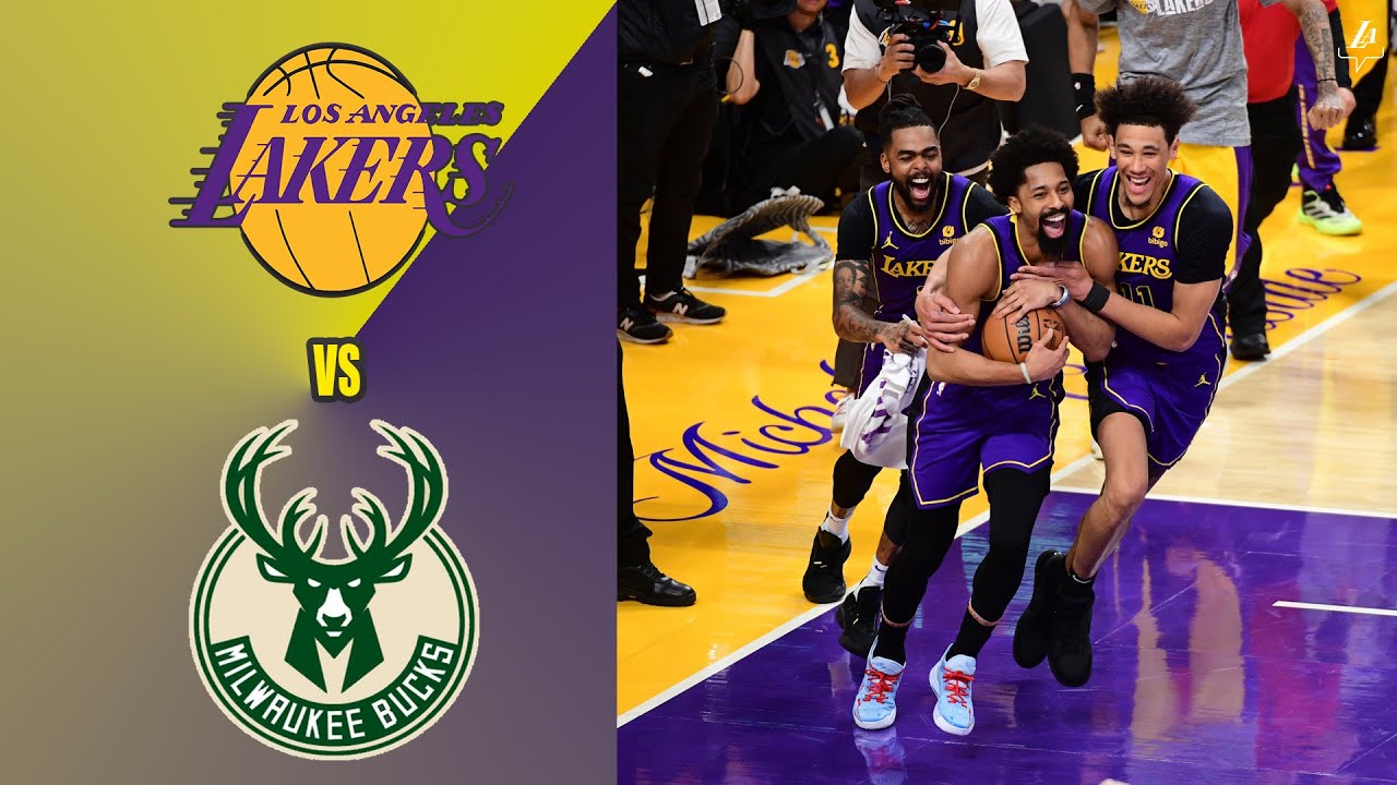 lakers vs bucks lakers highlight