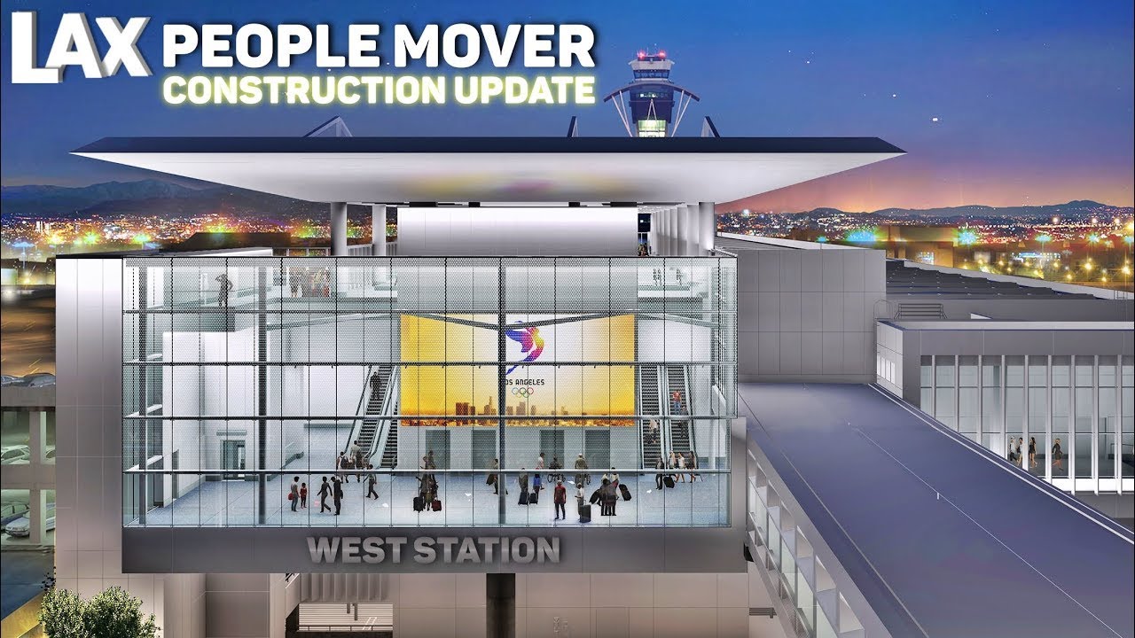 LAX Airport $2 Billion People Mover Train | Construction Update 2 lax airport 2 billion people mov