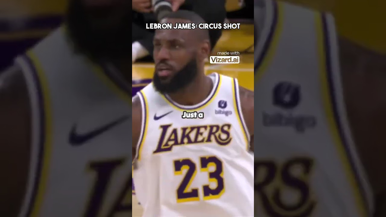 LeBron James Circus Shot #lakers #pacers #losangeles #nba #basketball #highlights 2 lebron james circus shot lakers