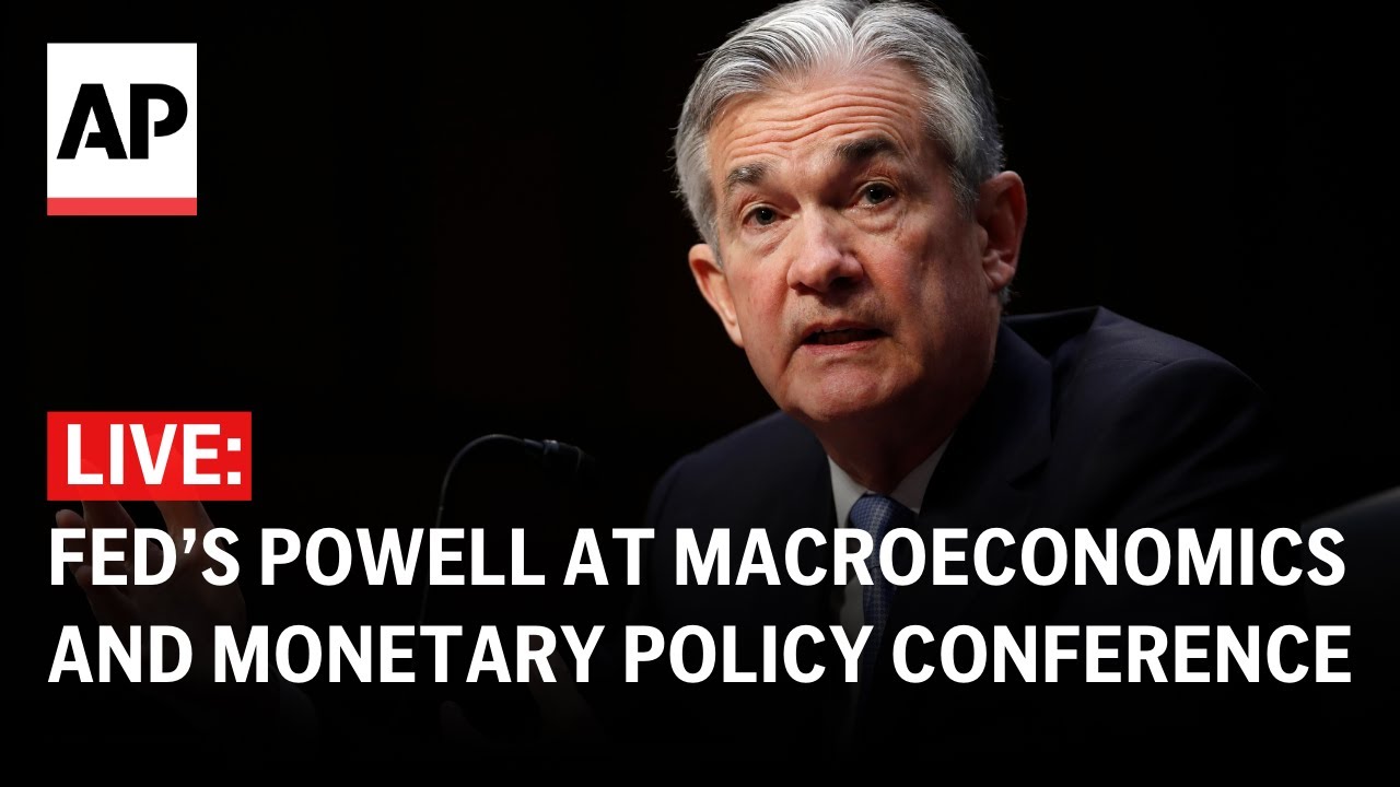 live feds powell at macroeconomi