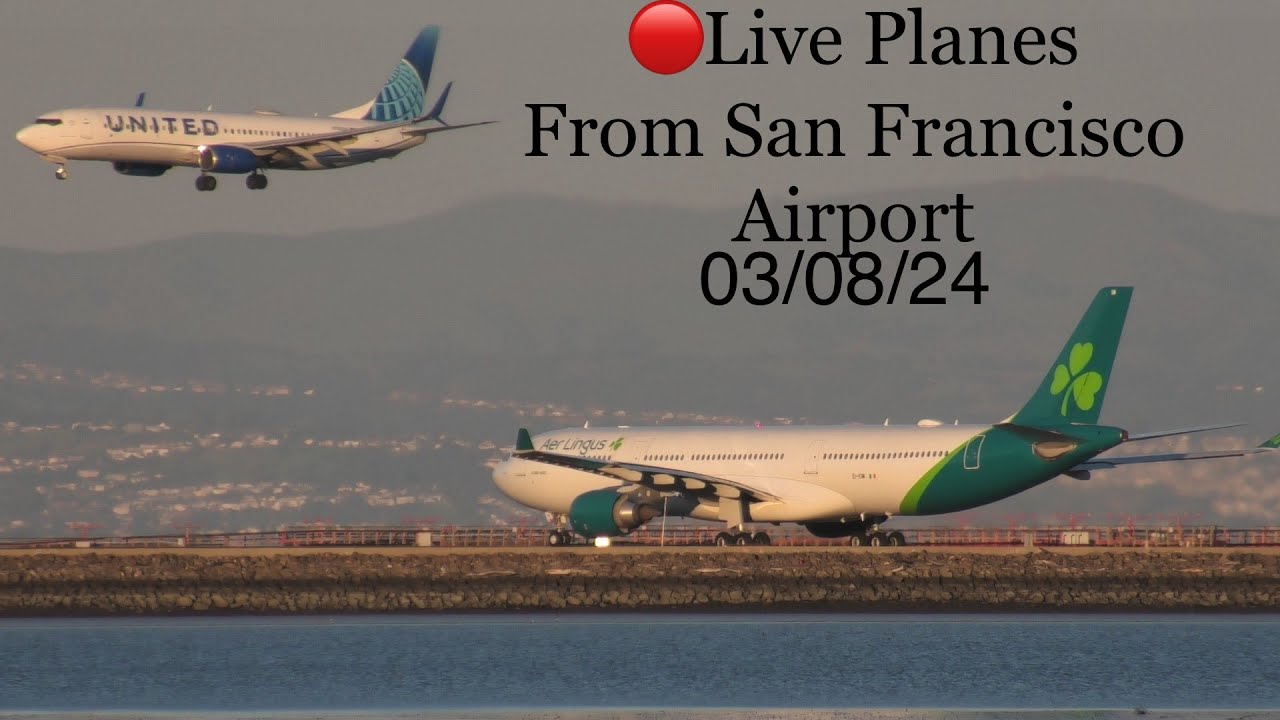 đ´ Live San Francisco Intl Airport planes : Arrivals and Departures #live #fyp #planes #livestream 2 live san francisco intl airport