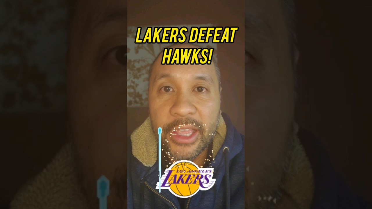Los Angeles LAKERS DEFEAT Hawks! NBA NEWS TODAY! #shorts #jasongtv 2 los angeles lakers defeat hawks