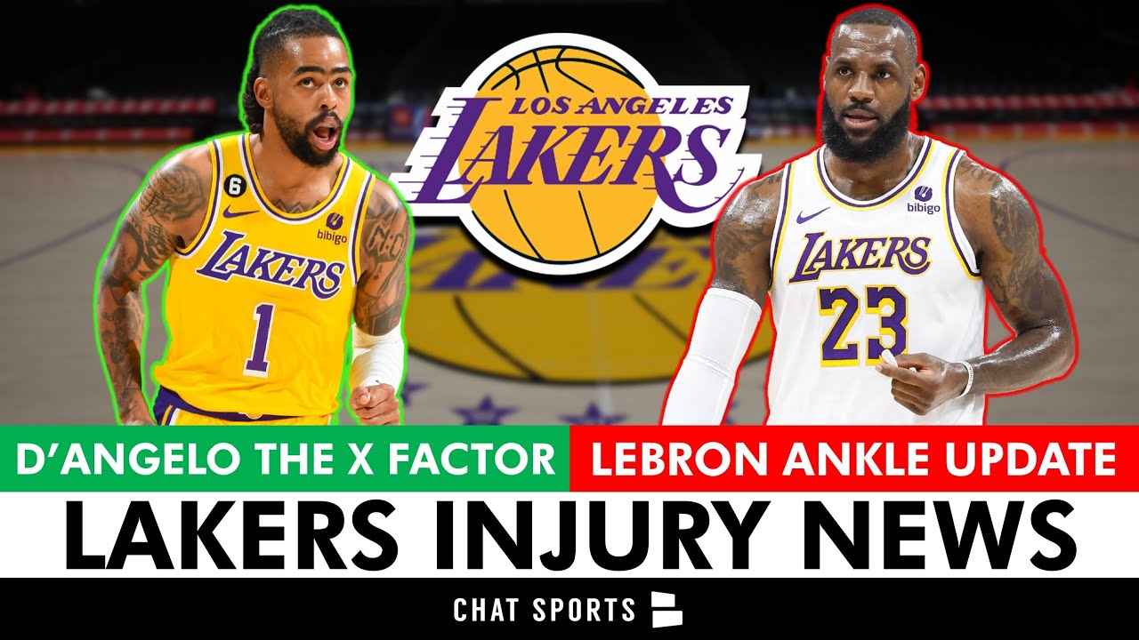 Los Angeles Lakers Injury News On LeBron James, Gabe Vincent & Jarred Vanderbilt Ahead Of Kings Game 2 los angeles lakers injury news o