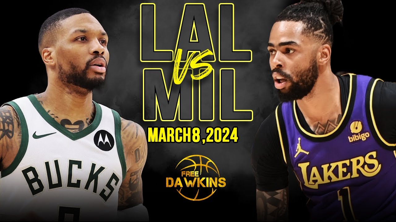 los angeles lakers vs milwaukee 2