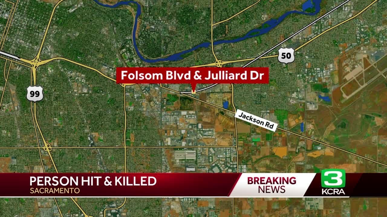 male pedestrian killed in crash