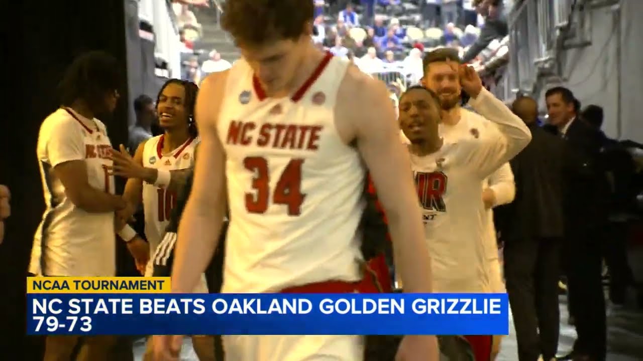 nc state beats oakland golden gr