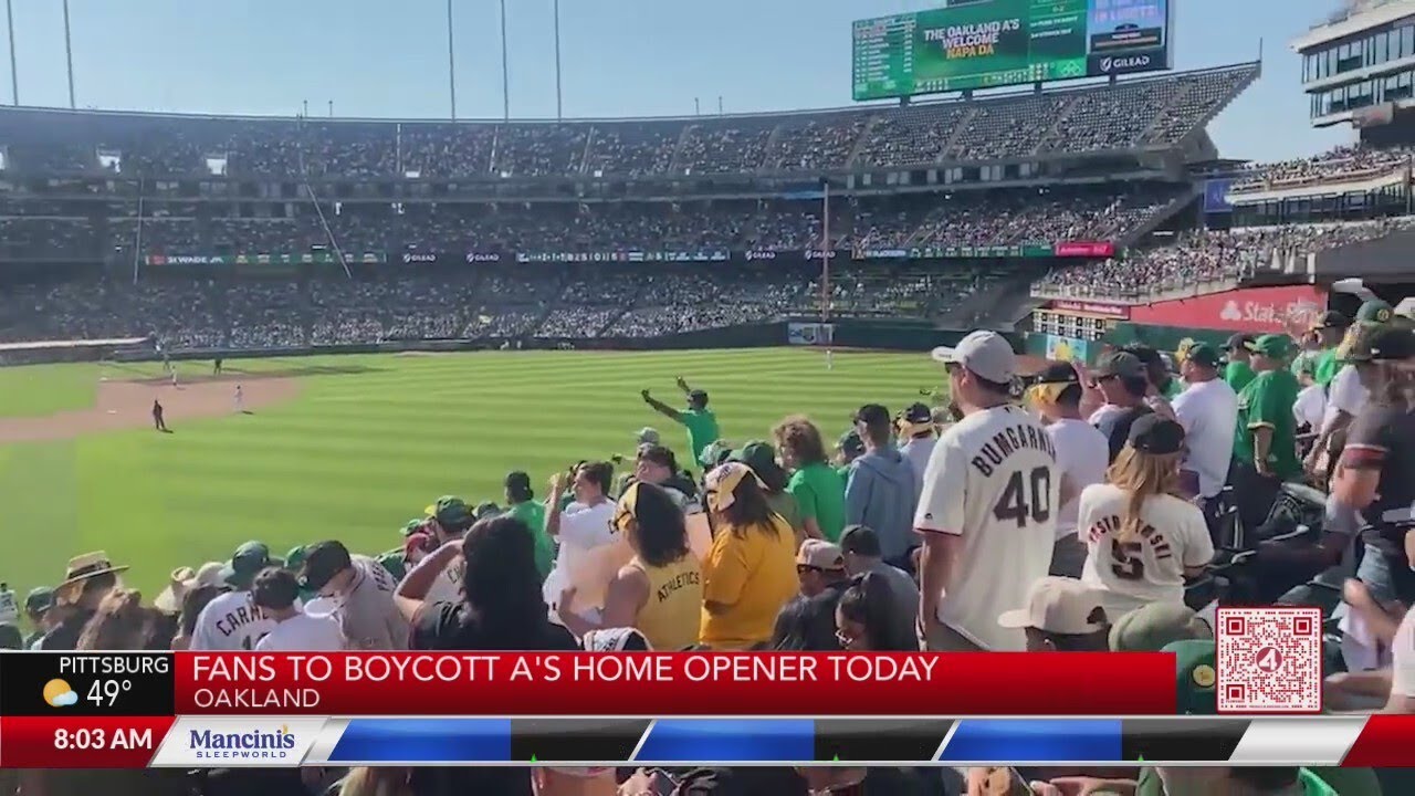 oakland as fans to boycott home