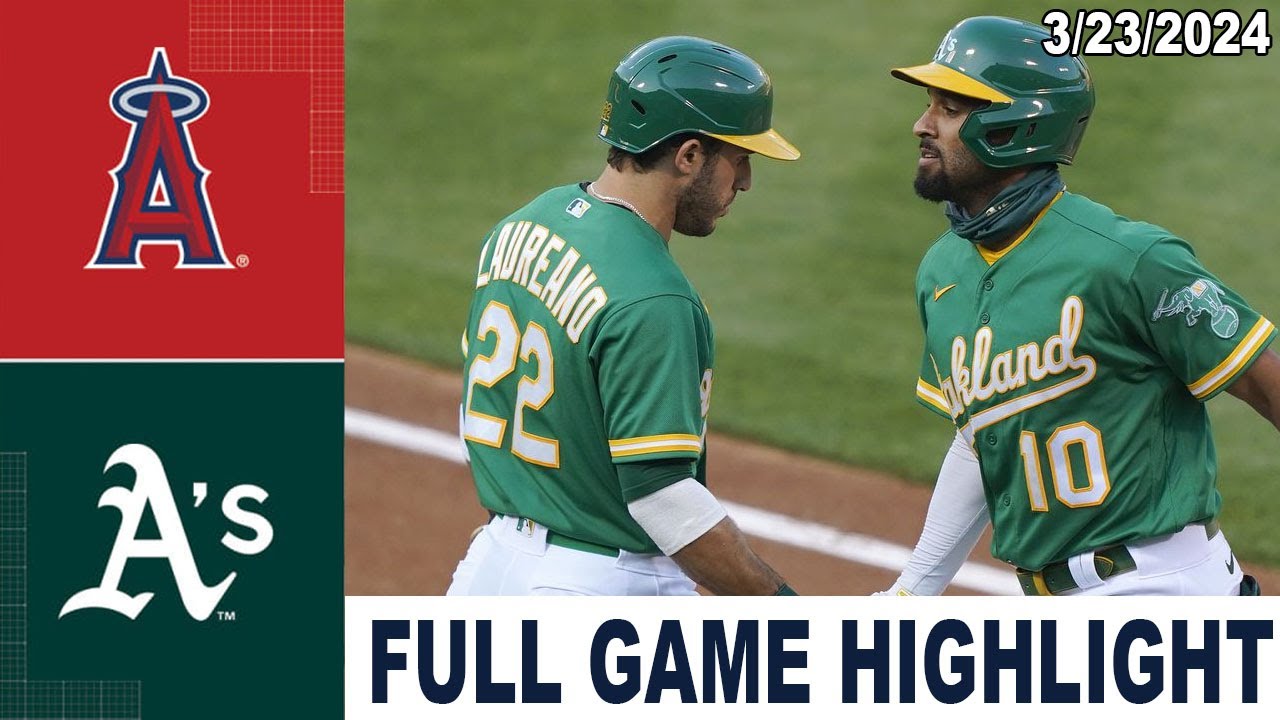 oakland athletics vs los angeles 9
