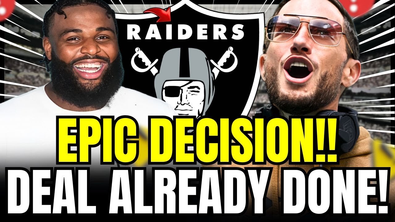 ⚫️ RAIDERS DID IT!! INSANE TRADE TODAY!! LAS VEGAS RAIDERS NEWS TODAY 1 raiders did it insane trade tod