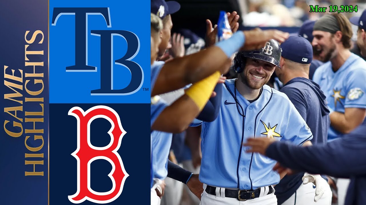 rays vs red sox full game highli