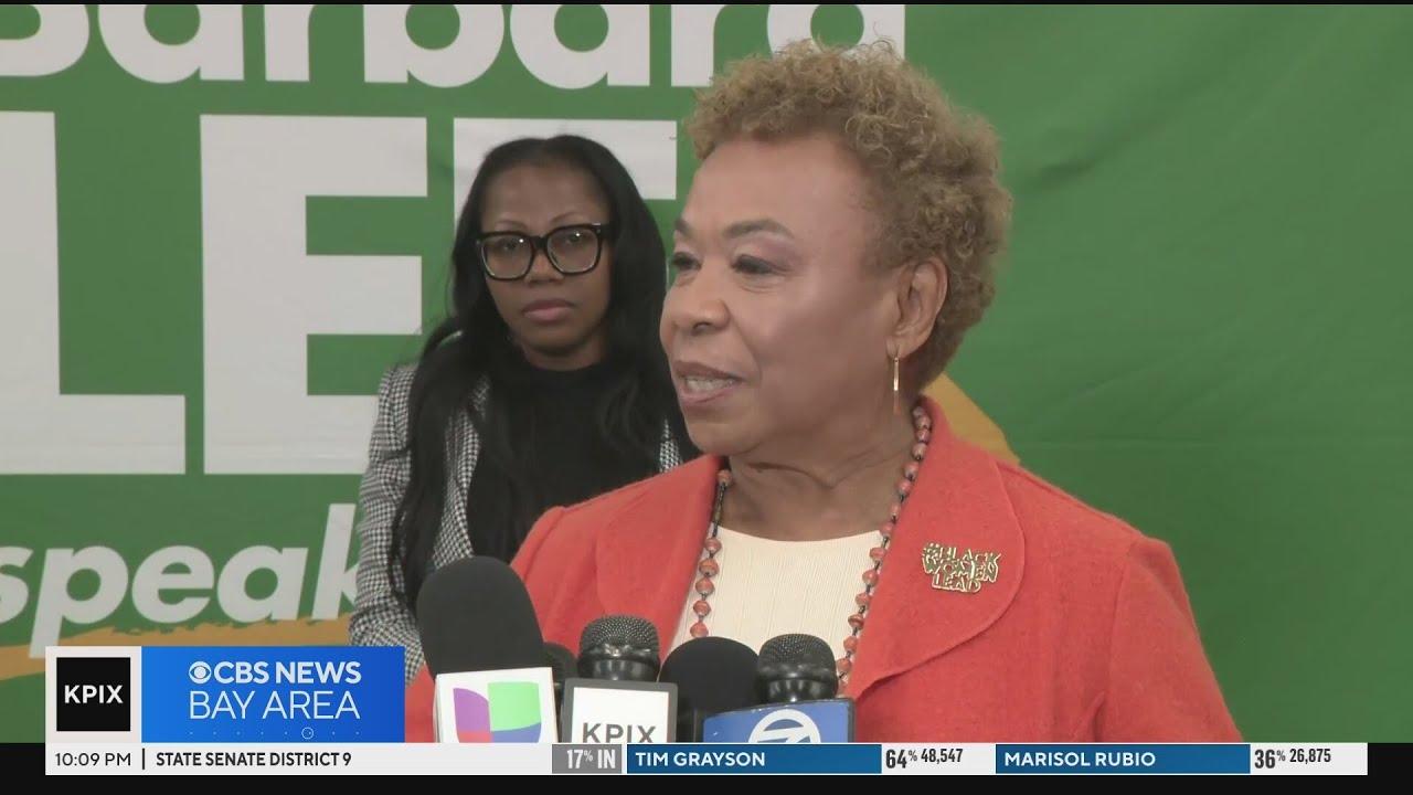 rep barbara lee returns to washi