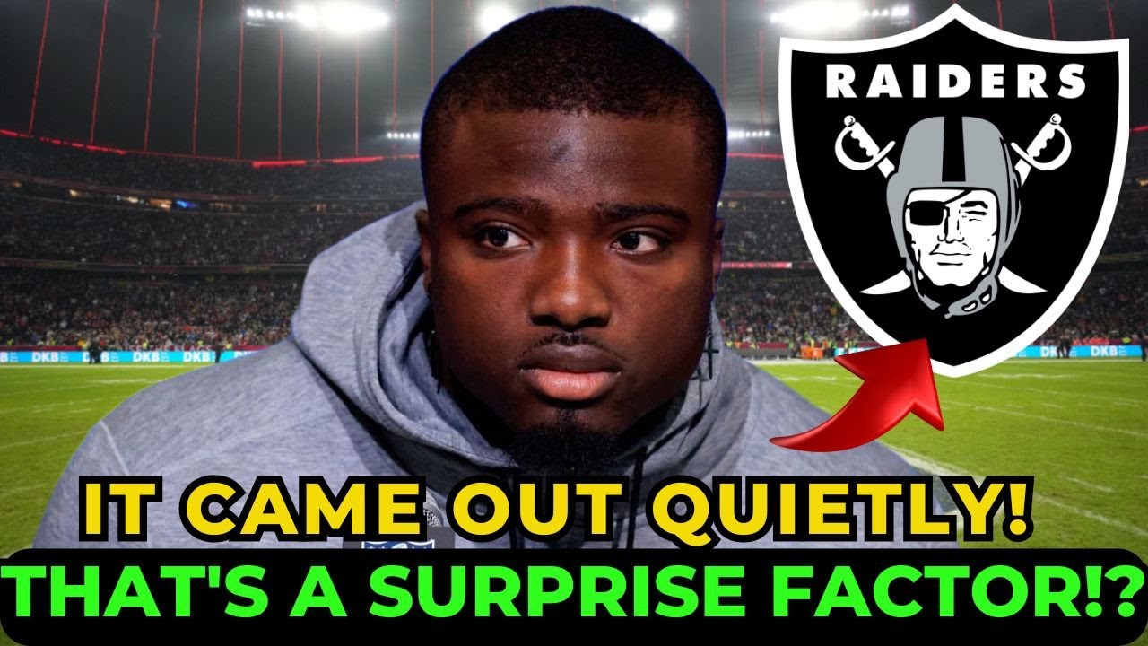 REVEALED! THE IMMEDIATE IMPACT OF THIS ON THE RAIDERS' DEFENSIVE LINE! LAS VEGAS RAIDERS NEWS! 1 revealed the immediate impact of