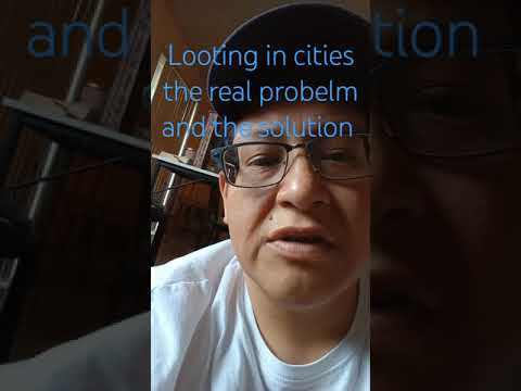 riot looting enlightment crime n