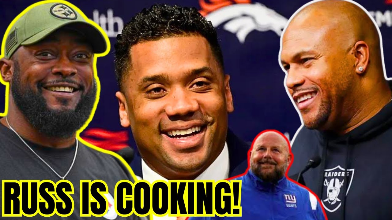 Russell Wilson Is COOKING! Steelers DETAILS EMERGE as RAIDERS JUMP IN! Giants DARK HORSE?! NFL | 1 russell wilson is cooking steele