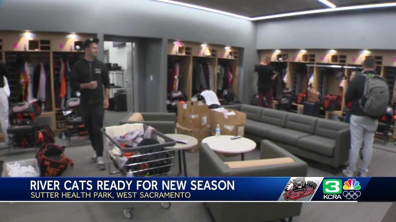 Sacramento River Cats players ready for new season with renovated clubhouse 2 sacramento river cats players re