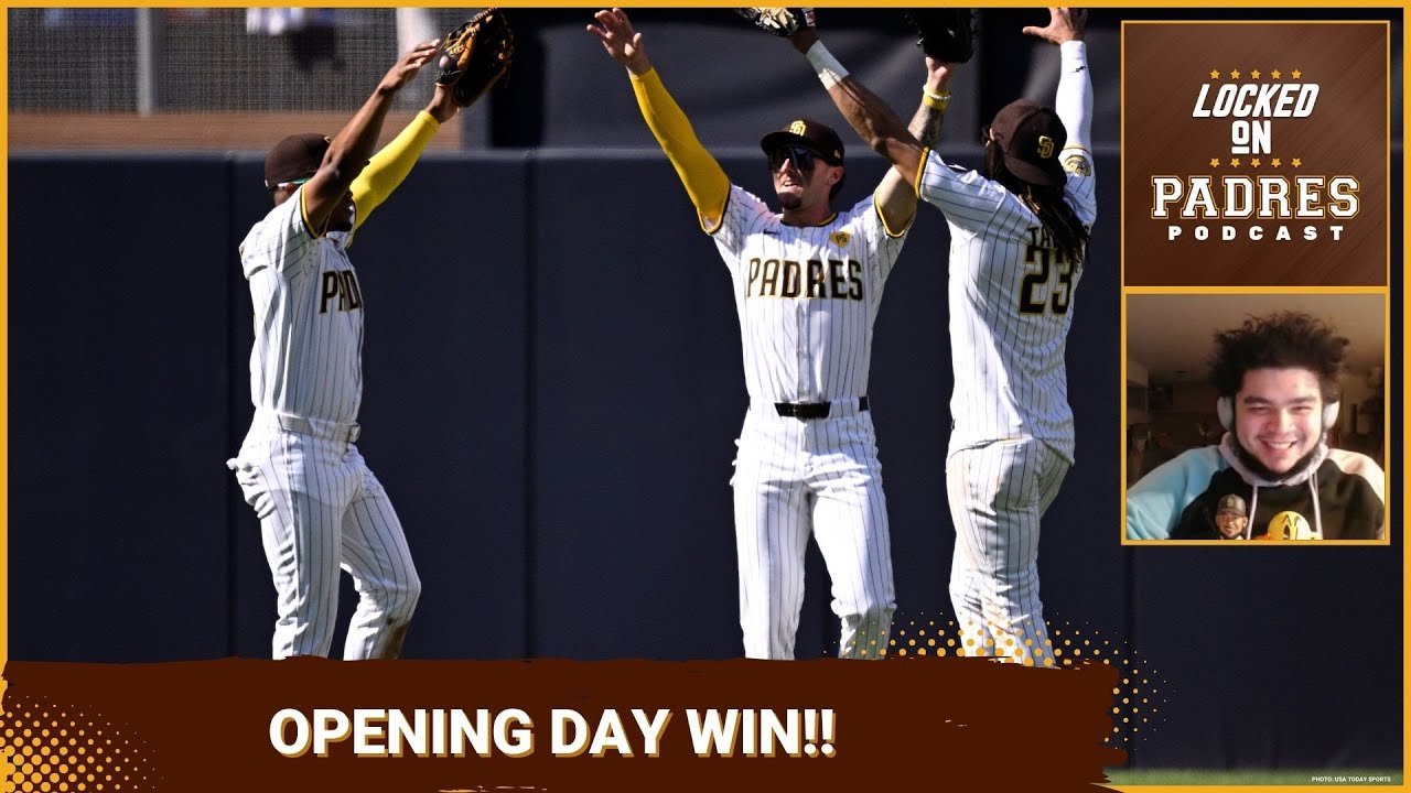 San Diego Padres Get GLORIOUS Opening Day Victory Over the San Francisco Giants 2 san diego padres get glorious op