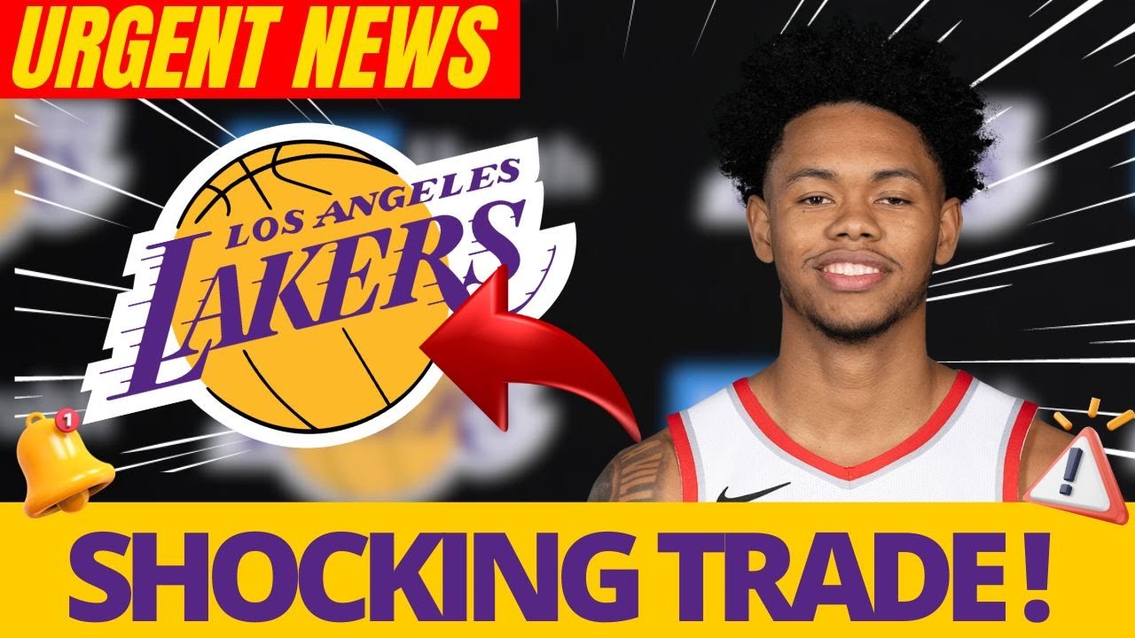 đ¨SHOCKING REVELATION: LAKERS' BLOCKBUSTER TRADE ANNOUNCEMENT! LOS ANGELES LAKERS NEWS 1 shocking revelation lakers block 1