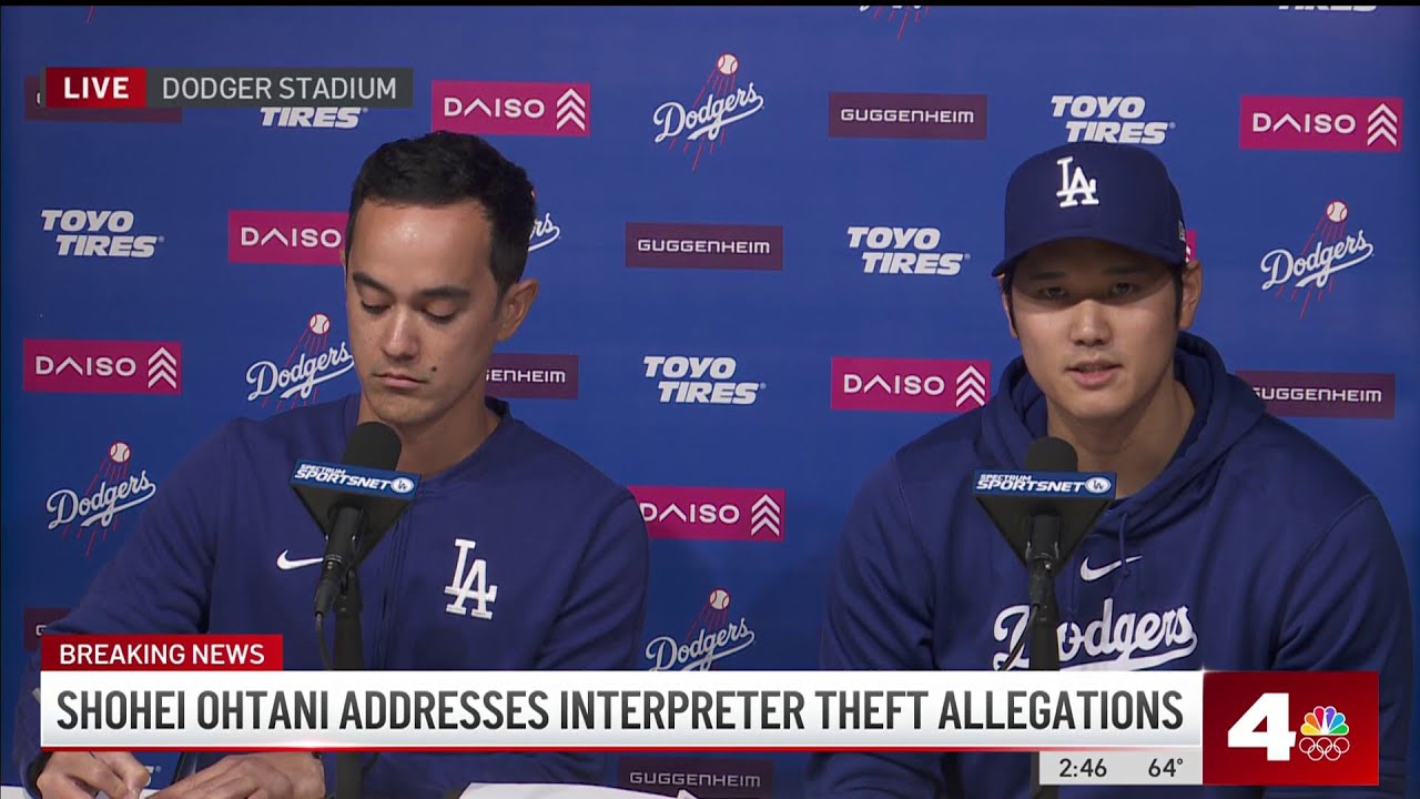 Shohei Ohtani full press conference: 'I never bet on sports' 2 shohei ohtani full press confere