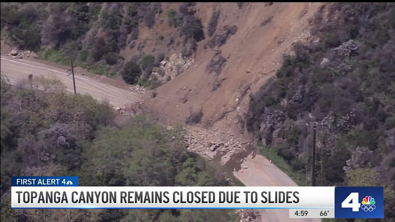 topanga canyon remains closed du