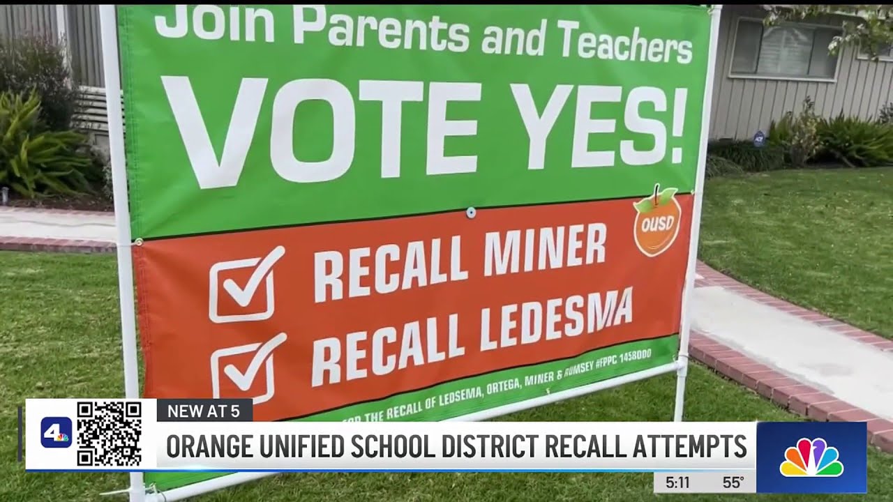 voters attempt to recall orange
