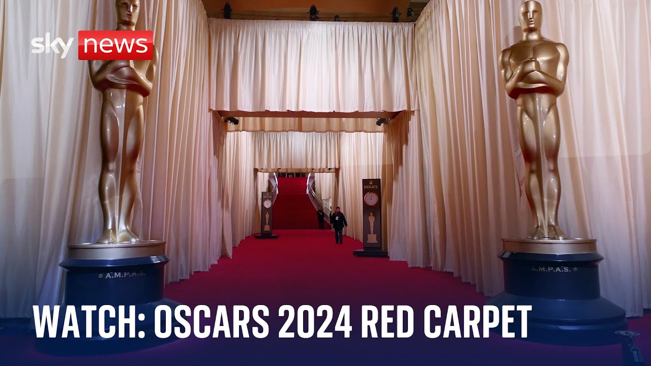 Watch Oscars 2024 live: Stars walk the red carpet ahead of the biggest night in film 1 watch oscars 2024 live stars wal