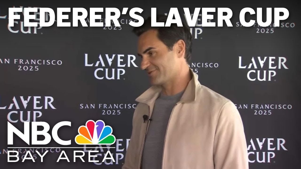 Watch: Roger Federer talks about the Laver Cup coming to SF 2 watch roger federer talks about